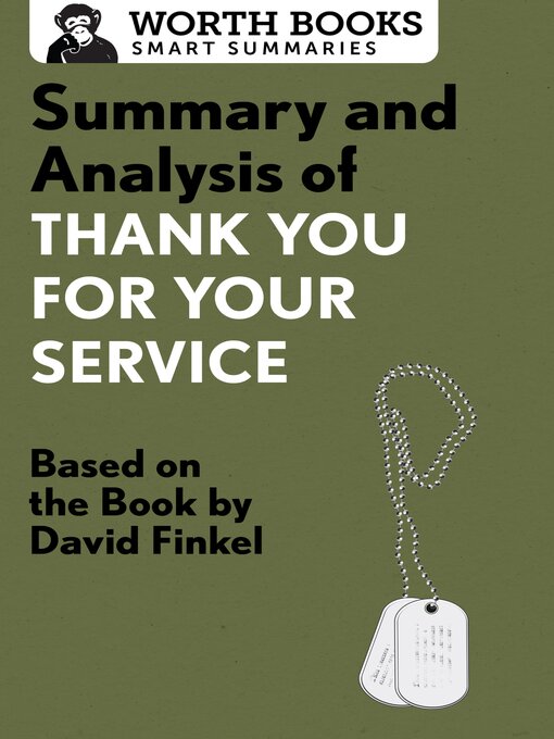 Title details for Summary and Analysis of Thank You for Your Service by Worth Books - Available
